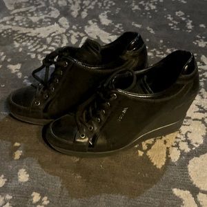 Prada wedges